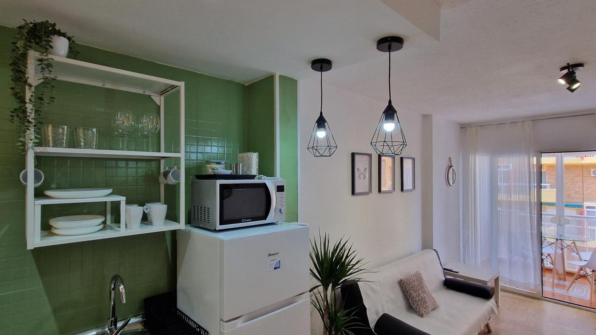 Apartamento Acogedor Estudio, Piscina Y Vista Mar, *